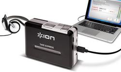 ION Audio Tape Express W Headphones Portable Tape-To-MP3 Player