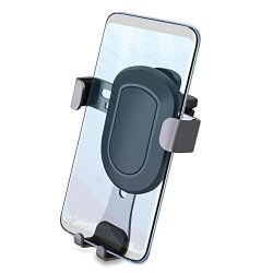 Car Ac Air Vent Mount With Gravity Auto Lock Holder Cradle Dock Black For Huawei Honor 7X - Huawei Honor 8 - Huawei Mate