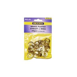 - Eyelets - Bp - NO.26 - 9.5MM - Id - 20 PACKET - 2 Pack