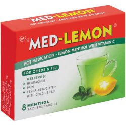 Sachets 8'S - Lemon Menthol
