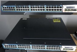 Cisco WS-C3560X-48P-L Gigabit Poe Switch Dual Psu