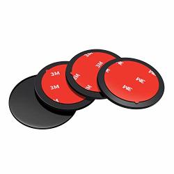 Aebtykj Adhesive Mounting Disk For Car Dashboards Gps Garmin Tomtom Magellan Gps Smartphone Dashboard Disclots 4 Pack