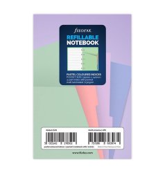 Note Book Pocket Pastel DIVIDERS4 Blank Tab
