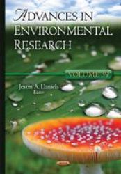 Advances In Environmental Research Volume 39 Hardcover