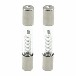 Hxchen 6 X 40MM Microwave Oven High Voltage Fuse Tubes 0.8A 5KV For Microwave Oven Replacement - 2 Pcs