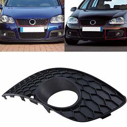 Tuning_store For Vw Golf MK5 GTI 2004-2009 Front Bumper Fog Light Grille Mesh Cover Trim Quality Accessories For Motorcycle Car Tuning