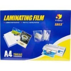 InterStat A4 Laminating Pouches - 250 Micron