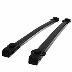 Pair Oe Style Aluminum Roof Rack Top Rail Cross Bars Cargo Luggage Carrier For Jeep Patriot 07-17