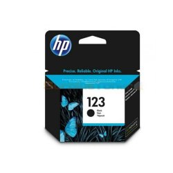 HP 123 Black Ink Cartridge Standard 2-5 Working Days