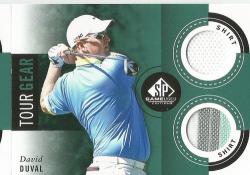 David Duval - "authentic Tour Gear" Card Tg dd - By Upper Deck 2014