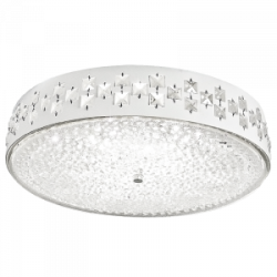 Bright Star Lighting - 24 Watt LED Ceiling Fitting With Glass And Crystals