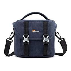 Lowepro Scout Sh 120 Shoulder Bag For Mirrorless Camera With Lens Extra Lens And Smartphone Slate Blue