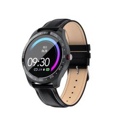 Z11 1.3 Inch Full Circle Smart Sport Watch IP67 Waterproof Support Real-time Heart Rate Monitoring Sleep Monitoring Bluetooth Alarm Clock Black