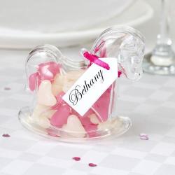 Plastic Rocking Horse Container Perfect For Sweets Baby Shower Was R12 Now R6