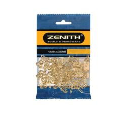 Zenith Brass Curtain Hooks R7 - Pack Of 50