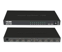 8 HDMI Splitter 4K X 2K Ultra HD 8 Ports Output