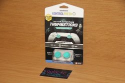 Galactic Kontrolfreek Teal Limited Lotus Edition Performance Thumbsticks For PS4 PS5 Traders