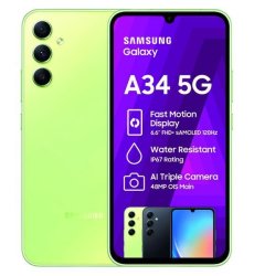 Samsung Galaxy A34 5G Awesome Lime Ds 128GB