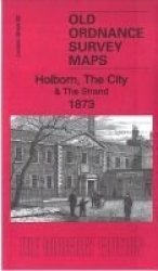 Holborn The City & The Strand 1873 - London Sheet 62.1 Sheet Map Folded