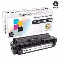Clever Supplies Compatible Replacement Toner Cartridges Black For Hp 410X CF410X Laserjet Pro M452DN M452DW M452NW M477FDW M477FNW M477FDN Mfp M377DW Color Laserjet Pro