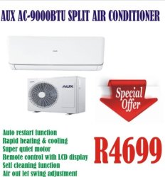 AUX AC-9000BTU Split Air Conditioner