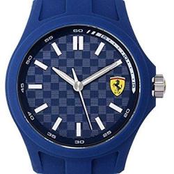 830196 Ferrari Scuderia Pit Crew Mens Watch - Blue Dial