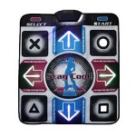 Skiout Double Dance Mats with Gamepad Dancing Blanket Dance Music Mixer Electronic Musical Play Mat for Adults/Children Tv Computer 