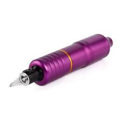 Solong Tattoo Pen Rotary Tattoo Machine & Permanent Makeup Pen 10W Motor Needle Cartridges Black EM128-1