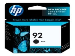 Hewlett Packard : Hp 92 Black Print Cartridge-sensormatic