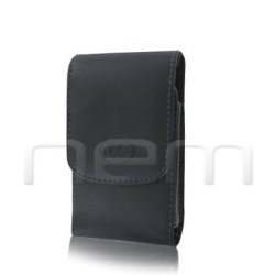 Brand New Black Vertical Leather Cover Belt Clip Side Case Pouch For Samsung Galaxy Pocket Plus S5303