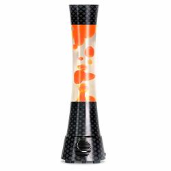 Bluetooth Water Dancing Speaker Desktop Lamp With Lava Fusion Of Retro And Modern Style Magic Colored Light Decoration For Home Livingroom Black_orange