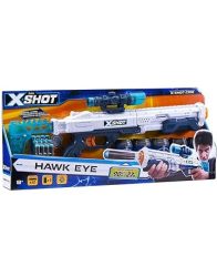 X-shot Excel Hawk Eye Foam Dart Blaster 16 Darts By - Blue