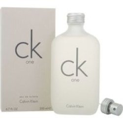 Calvin Klein Ck One Eau De Toilette Spray 200ML - Parallel Import Usa