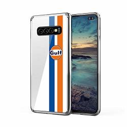 Peeknga Gulf Racing Case Cover Compatible For Samsung Galaxy S10 Plus S10+ 4952861893339