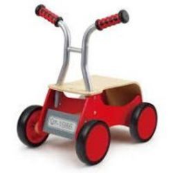 Hape Push And Pull Little Rider Red