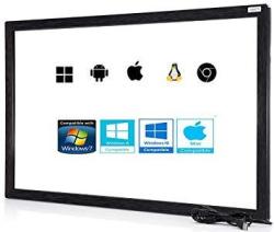 Chengying 46 Inch 10 Points Multi-touch Infrared Touch Frame Ir Touch Panel 46 Inches Infrared Touch Overlay USB Driver Free Hid Compatible