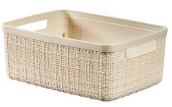 By Keter - Jute Small Basket White