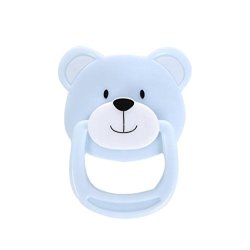 Gbell 1PC Cute Dummy Nuk Soother Wubbanub Pacifier For Reborn Baby Dolls Baby Realike Doll Real Girl boy Baby Simulation Dolls Blue