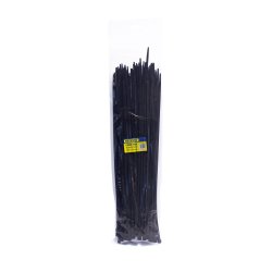 Dejuca - Cable Ties - Black - 380MM X 4.7MM - 100 PKT - 4 Pack