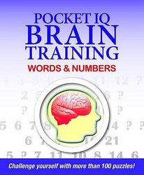 Pocket Iq Brain Trainer: Words And Numbers paperback