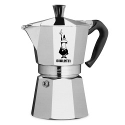Bialetti Moka Express Stovetop Espresso Maker Moka Pot - 4 Cup