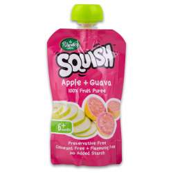 Fruit Puree Pouch 110ML - Apple & Guava