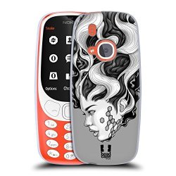 Head Case Designs Android Surreal Portraits Soft Gel Case For Nokia 3310 2017