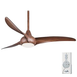 Deals On Minka Aire F844 Dk Light Wave 52 Ceiling Fan Distressed