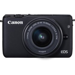 Canon Eos M10 Mirrorless Camera With 15-45MM Is Stm Lens Black