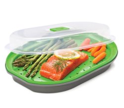 Progressive Microwave Fish veg Steamer