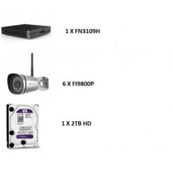 Foscam Wi-fi 6 Camera Plus Nvr And 2TB HD Value Bundle