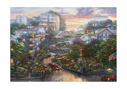 Puzzlelife San Fransico Lombard Street 1000 Piece - Large Format Jigsaw Puzzle. Can Be Enjoyed By All Generation. Beautiful Decoration Pleasant Play