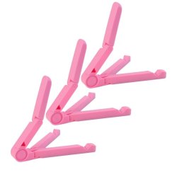 Universal Portable Tablet Ipad Stand 3 Pack - Light Pink