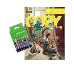 Toy Story Colour Book With 6 Crayons